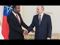 Putin meets Ethiopian PM Abiy Ahmed