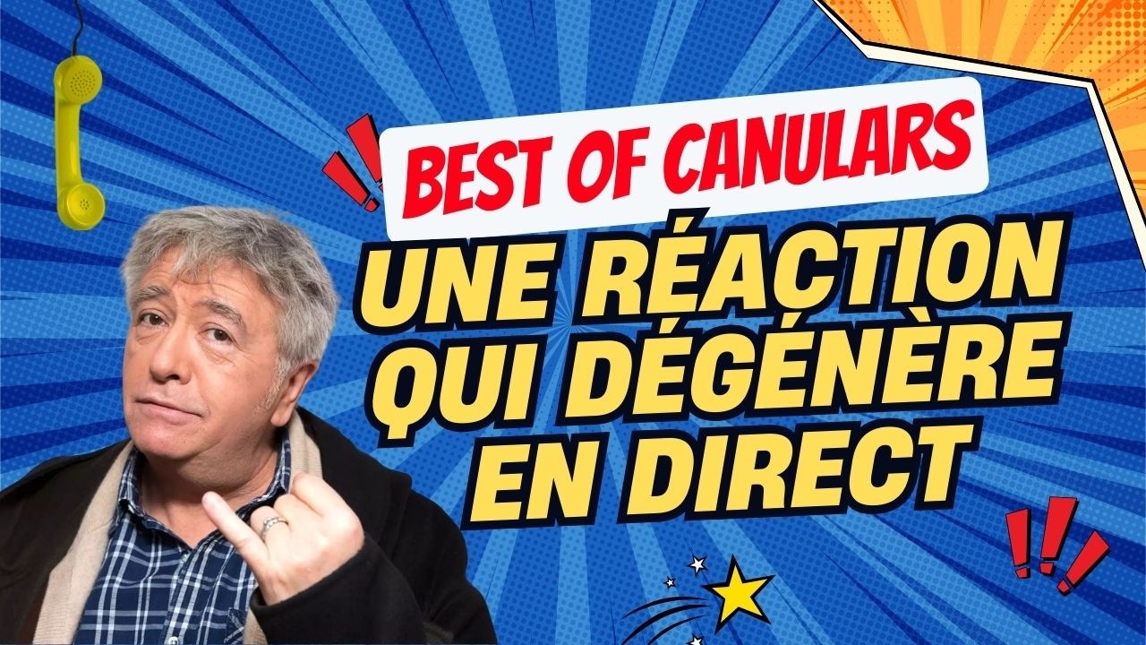 Une Réaction Qui Dégénère En Direct | Lafesse Canular