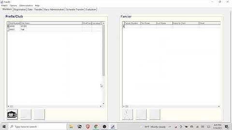 Pidexx Tutorial.  Adding a new club and new fancier.