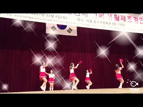 25회문화부장관배댄스경연대회 치어댄스1위