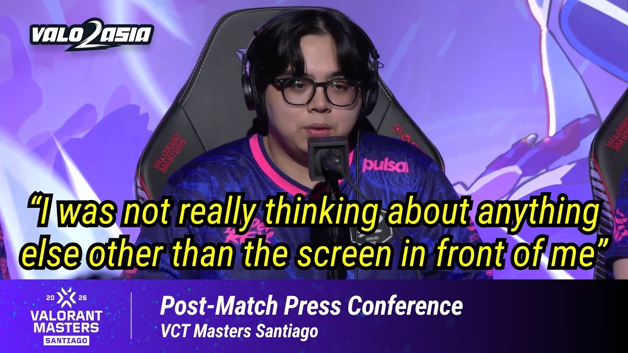 Paper Rex (PRX vs. NRG) | VALORANT Masters Santiago | Post-match Press Conference