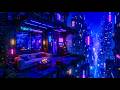 Rainy Neon Nights | Cyberpunk Ambience to Reduce Anxiety &amp; Improve Focus