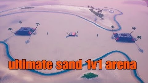 How to build The ultimate sand 1v1 arena (creative Fortnite)