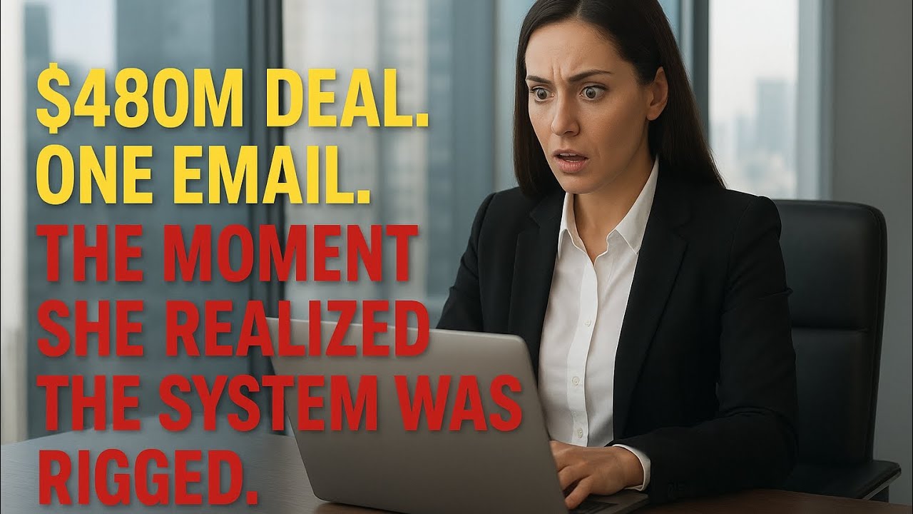 $480M Deal. One Email. The Moment She Realized the System Was Rigged. | 