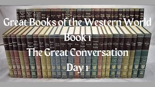 Great Books of the Western World - Book 1 - The Great Conversation - Day 1