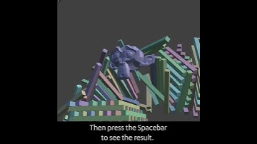 Daily Blender Secrets - Fun with Planks (Rigid Bodies)