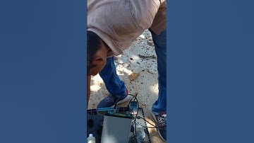 Ultrasonic Pulse Velocity (UPV) Test Machine Setup  #CivilEngineering #UPVTest #NDT #ConcreteTesting