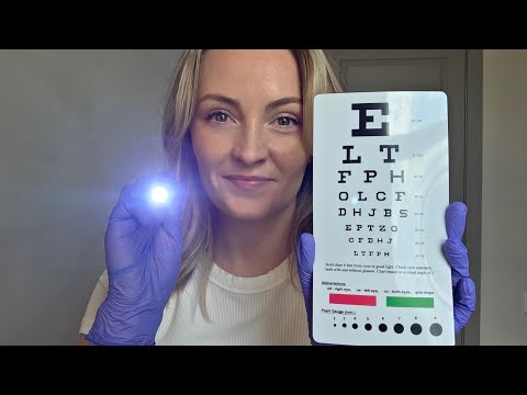 ASMR 10 Minute Eye Exam