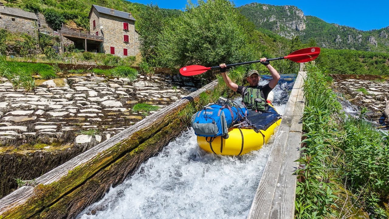 France 2022-05-26: Packrafting Gorges du Tarn 2/3 (La Malène - Les Vignes)
