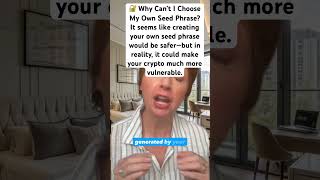 Tap the link in my bio for a free guide .#SeedPhrase #Bitcoin #XRP #CryptoEducation #ColdWallet