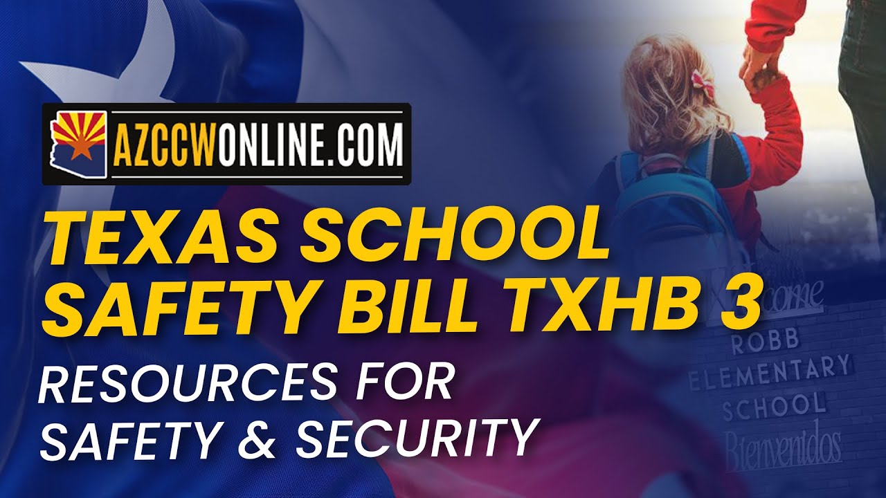 Texas Gun Laws School Safety Bill YouTube