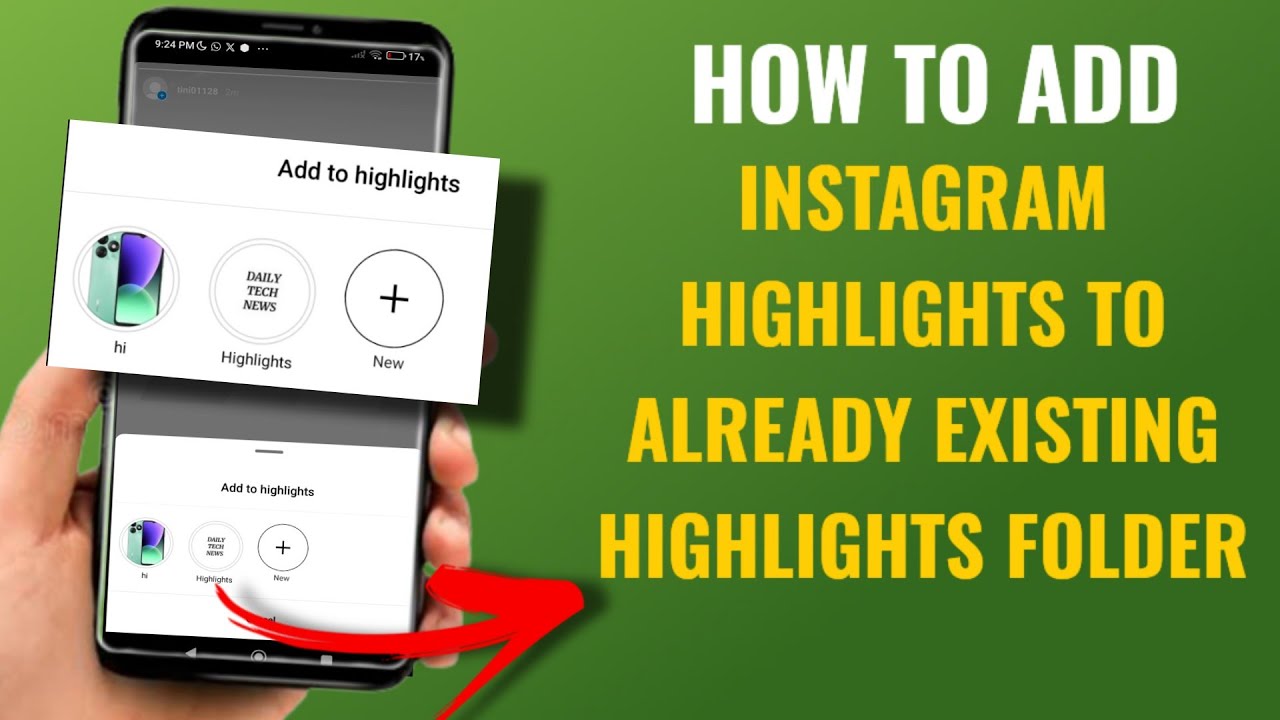 How To Add Instagram Story Highlights To Already Existing Highlights ...