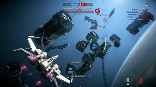 STAR WARS Battlefront II Starfighter Assault  Multiplayer  D'Qar (No Commentary)