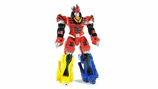 Power Rangers Jungle Fury: Jungle Pride Microzord (Not DX Megazord) Review Indonesia