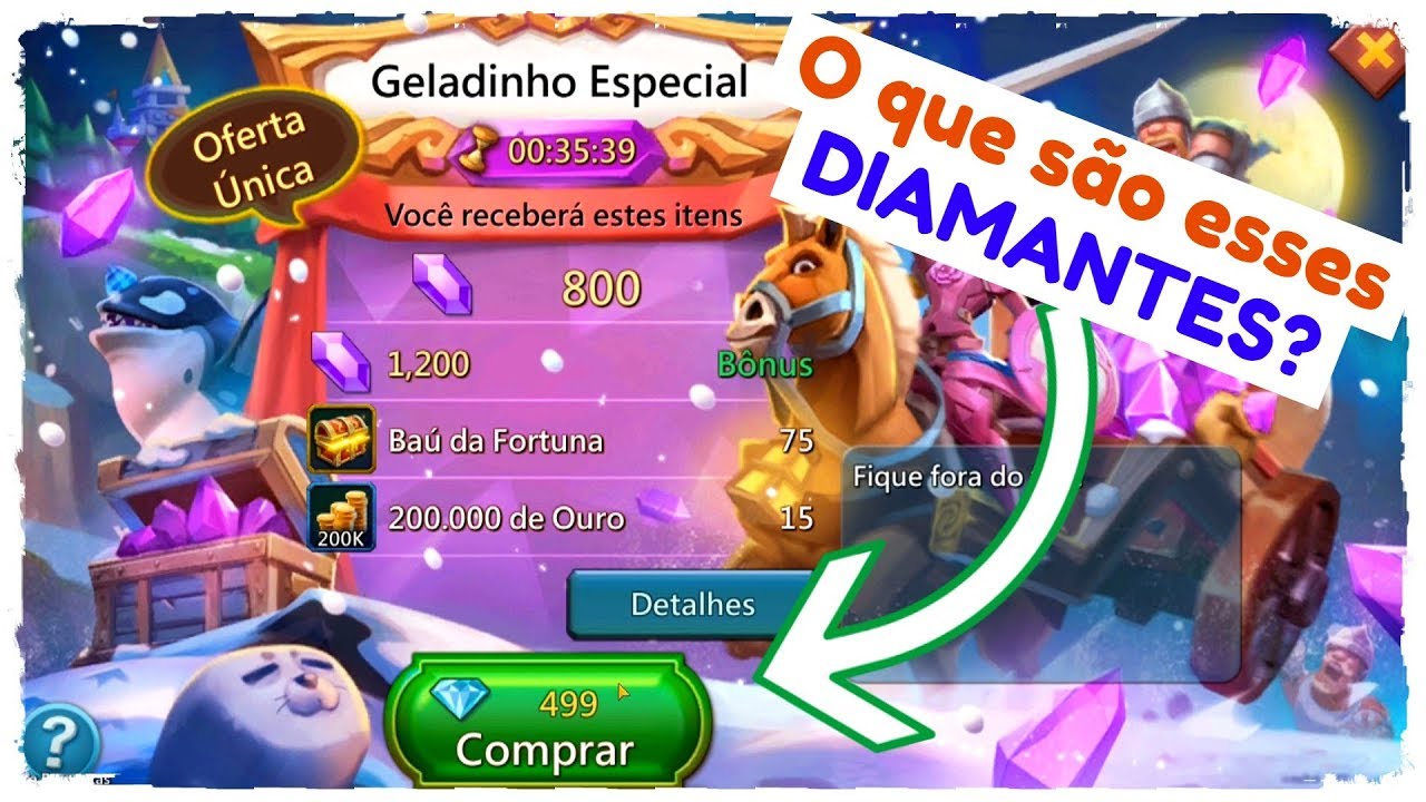 Comprar Diamantes 104 Lords mobile