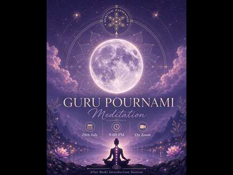 Guru Pournami Meditation video by Spiritual Happenings on YouTube