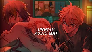 Unholy - Shayne Orok Ft. Ali Orok [Edit Audio] 「Japanese Version」(Cover)