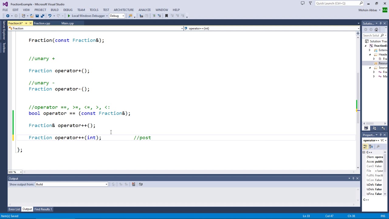 27. OOP - Post-increment operator ++ - YouTube