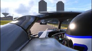 Collision between Me and Lewis Hamilton in F1 2018