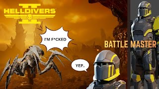 YOU NEED THIS HELLDIVERS 2 BATTLE MASTER BUG BUILD!