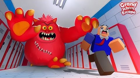 Grand School Escape roblox Gameplay Walkthrough No Death 4K