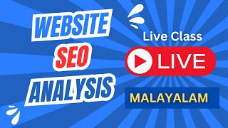 Website SEO Analysis - Detailed Website Audit using Woorank, DMARC Record - Malayalam Class Live