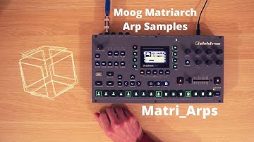Matri_Arps | Moog Matriarch Synth Arps Sample Pack