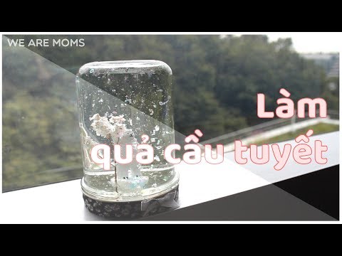 Video: Cách Làm Quả Cầu Tuyết Với ô Mai