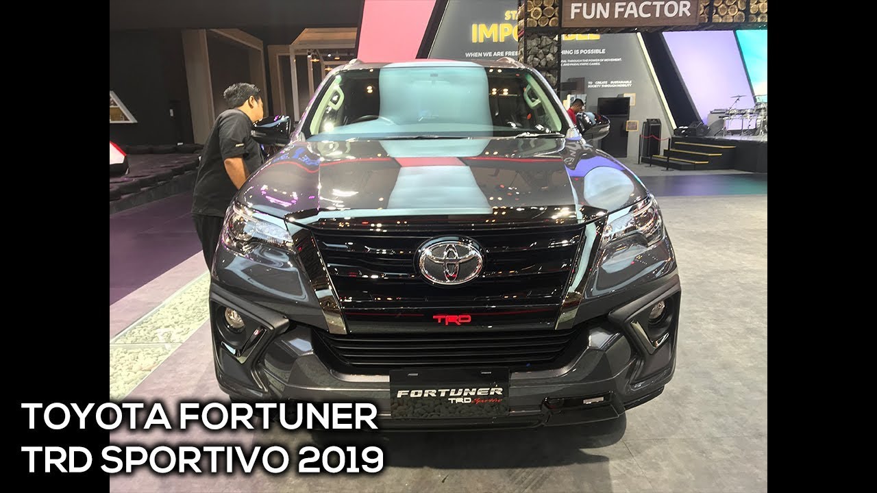 Toyota Fortuner Trd Sportivo 2019 Exterior And Interior