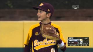 LLWS 2012 - Losing a Shoe- Making the Catch!