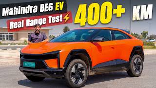 Mahindra BE6 EV 79kWh LR Range Test⚡ | In-depth Video