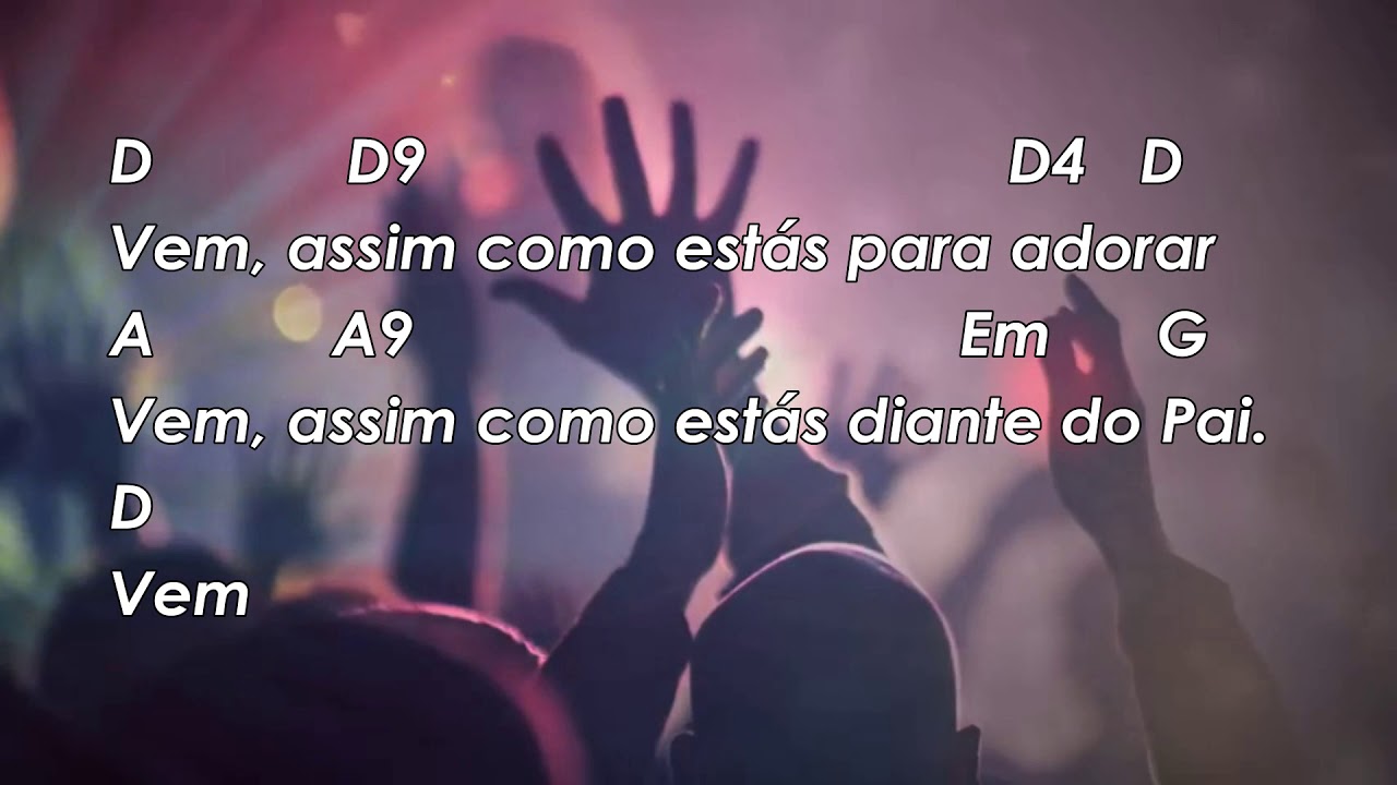 Vem, Esta é a Hora (Vineyard) Cifra e Letra