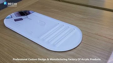 RECHI |Custom Counter Acrylic Display Factory| Acrylic Retail Display Stand Rack for Power Bank