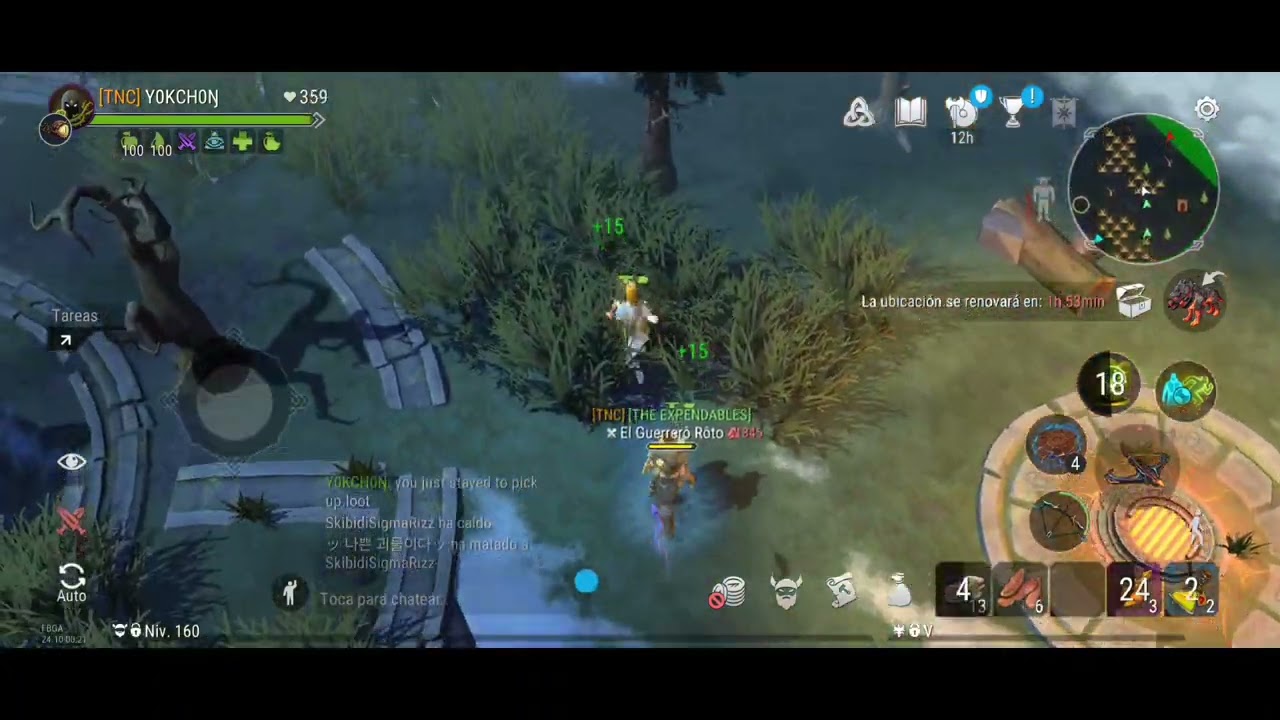 FROSTBORN PvP DANDO LASTIMA XDXD A.I.