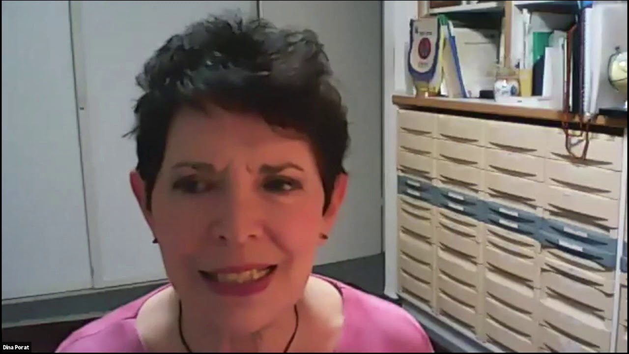 Antisemitism and Anti Zionism with Dina Porat & David Myers 11/12/20