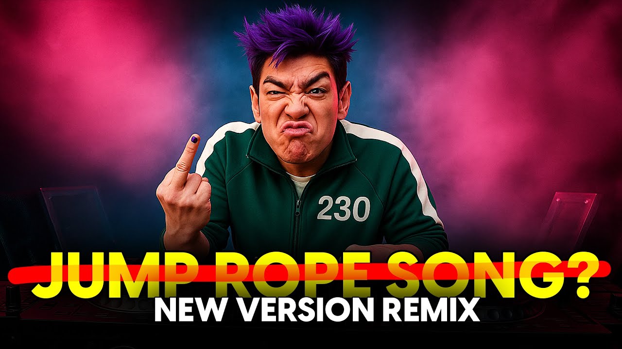 New Korean Jump Rope Song Squid Game 3 Edm Remix 초코야 초코야 Youtube 