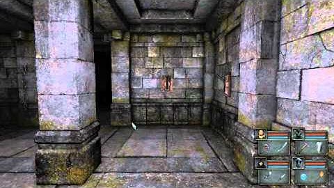 Legend of Grimrock: level 7 puzzle with 5 switches
