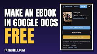 How To Make An Ebook In Google Docs (Free, Step By Step)