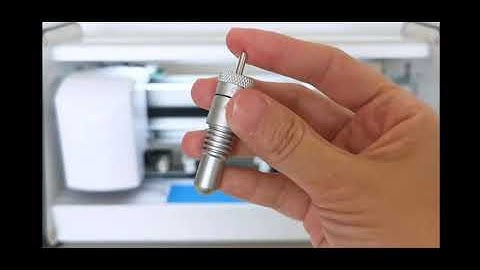 Como cambiar Cuchilla cortar laminas de hidrogel protector maquinas plotter