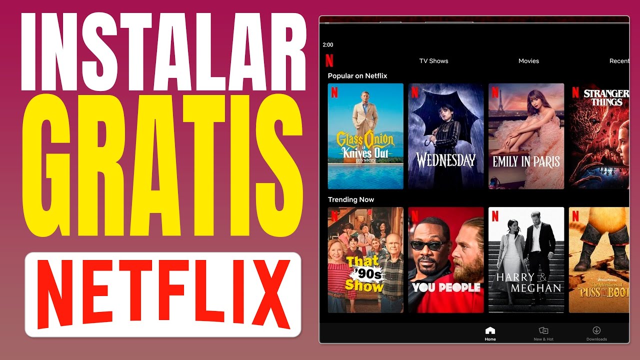 Como Descargar, Instalar y Configurar Netflix en Windows ¡GRATIS!