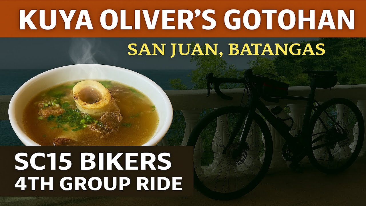 Kuya Oliver's Gotohan in San Juan Batangas | SC15 Bikers 4th Group ride ...
