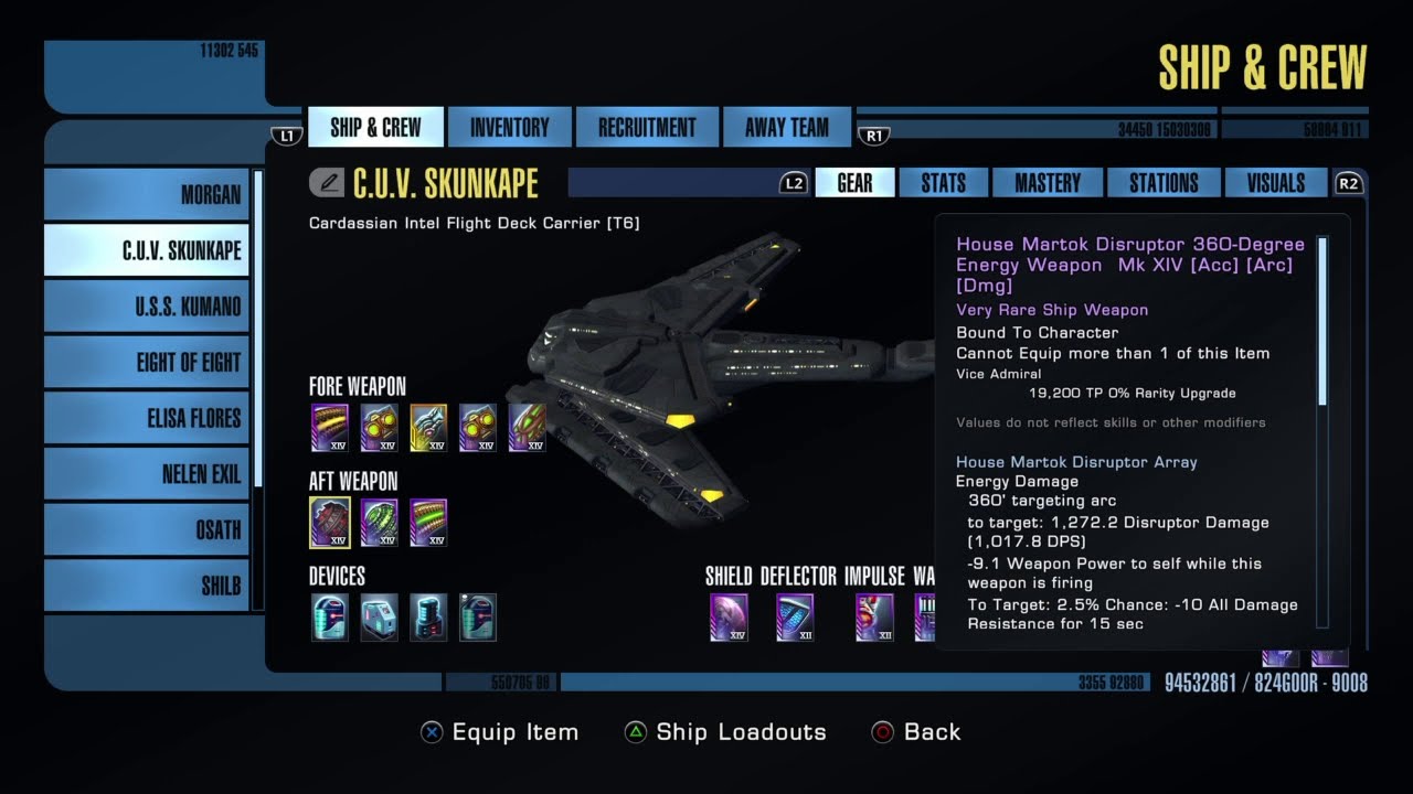 star trek online cardassian intel flight deck cruiser