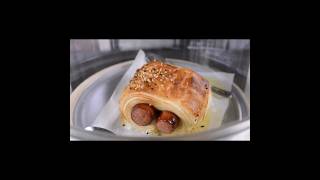 I put a #costco hotdog inside a croissant #shorts
