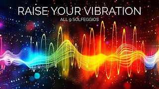 ✨Raise Your Vibration✨ Boost Your Aura - All 9 Solfeggios Kaleidoscope