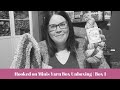 Hooked on Minis Yarn Box Unboxing | Box 1| Leither Co.