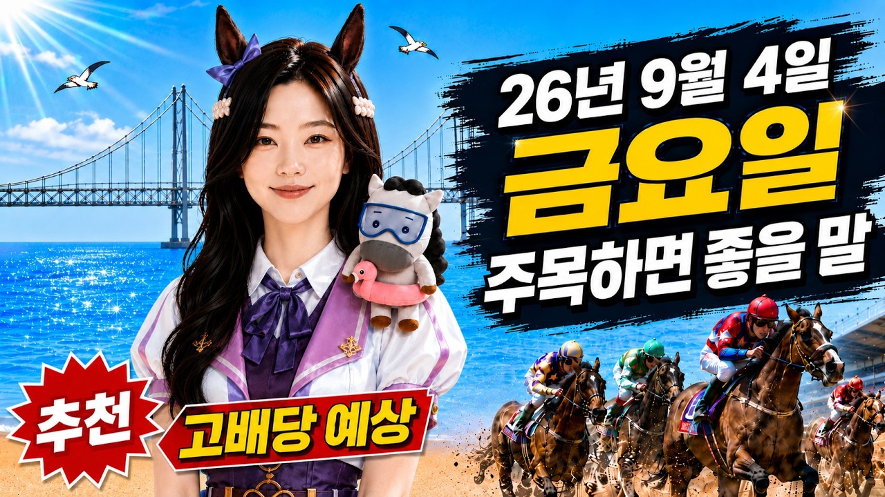 2026년 9월 4일 금요일 부산 고배당 예상 마필