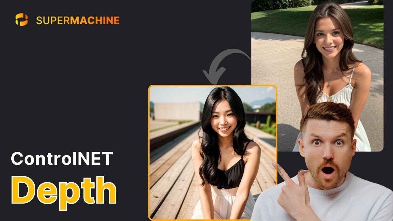 Introducing Depth ControlNet in Supermachine: Transform Your AI Image ...