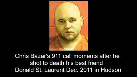 Chris Bazar's 911 call after he shot his best frie...
