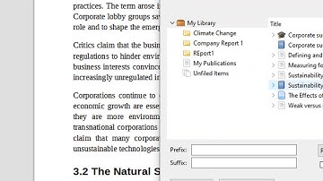 LibreOffice Writer 7 Part 6 - References and Bibliography