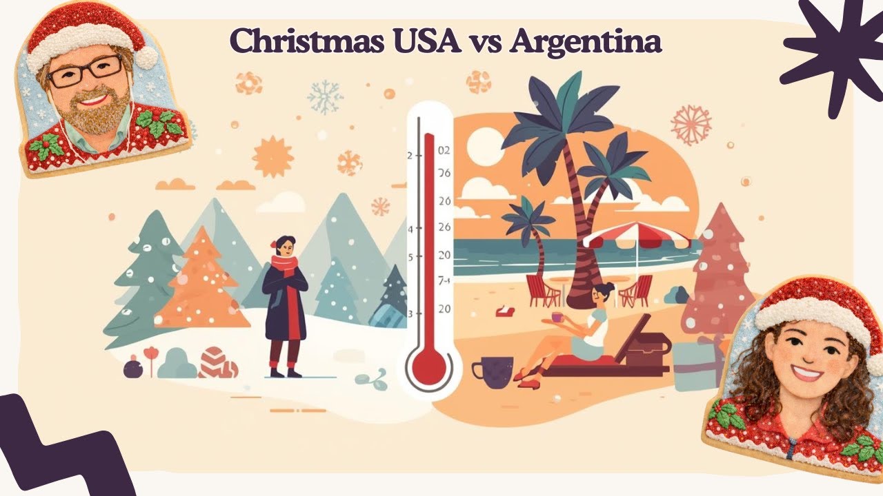 Why Santa is SWEATING in Argentina 🎅☀